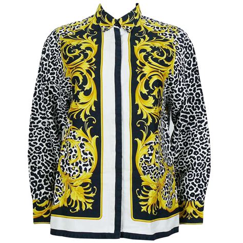 italy versace shirt|Versace classic shirt.